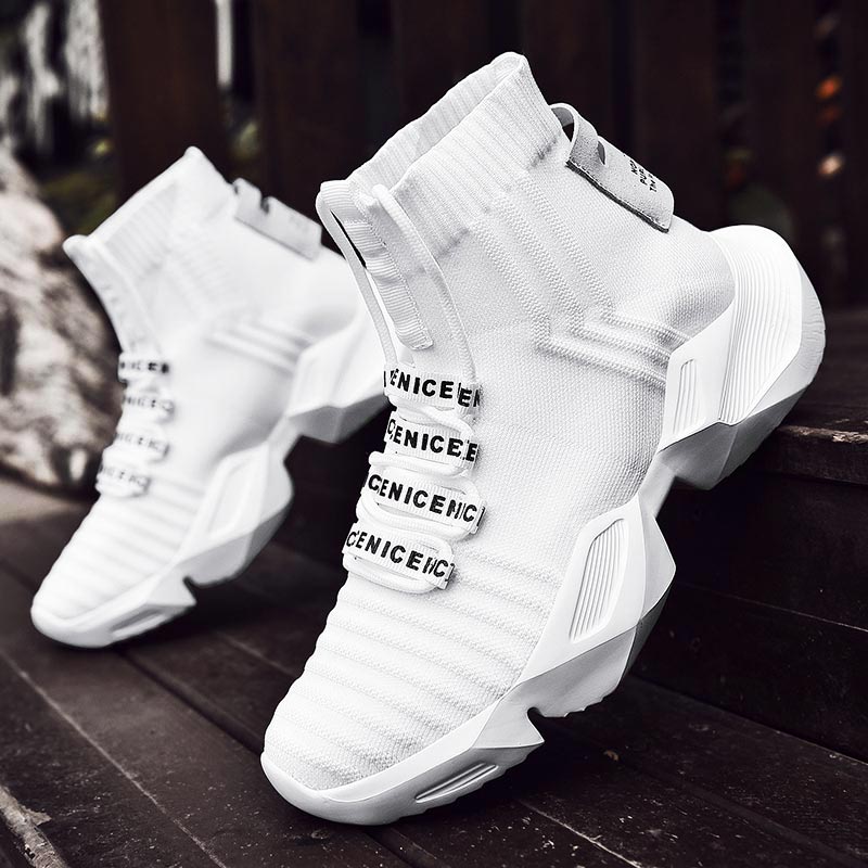 Japanese Elderly Lifestyle - Plus Size High Top Massive Sports