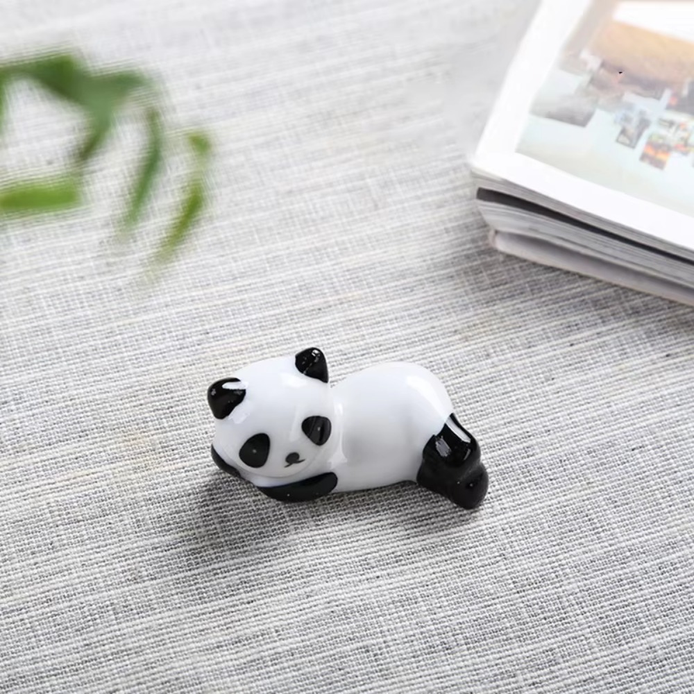 8Pcs/set DIY Panda Chopstick H - Chopstick Rest Ceramic ulasan dan harga