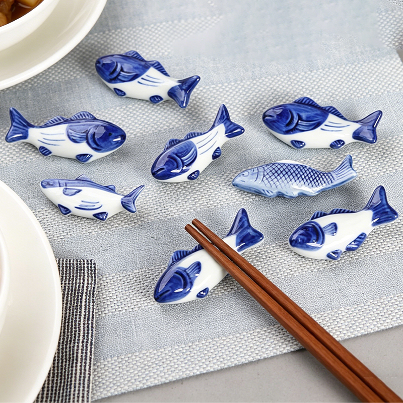 9pcs Ceramic Chopstick Rest Cu - Chopstick Rest Ceramic ulasan dan harga