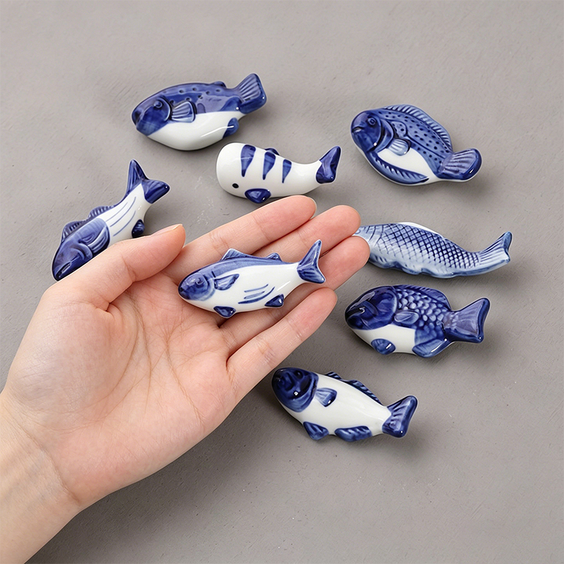 9pcs Ceramic Chopstick Rest Cu - Chopstick Rest Ceramic ulasan dan harga