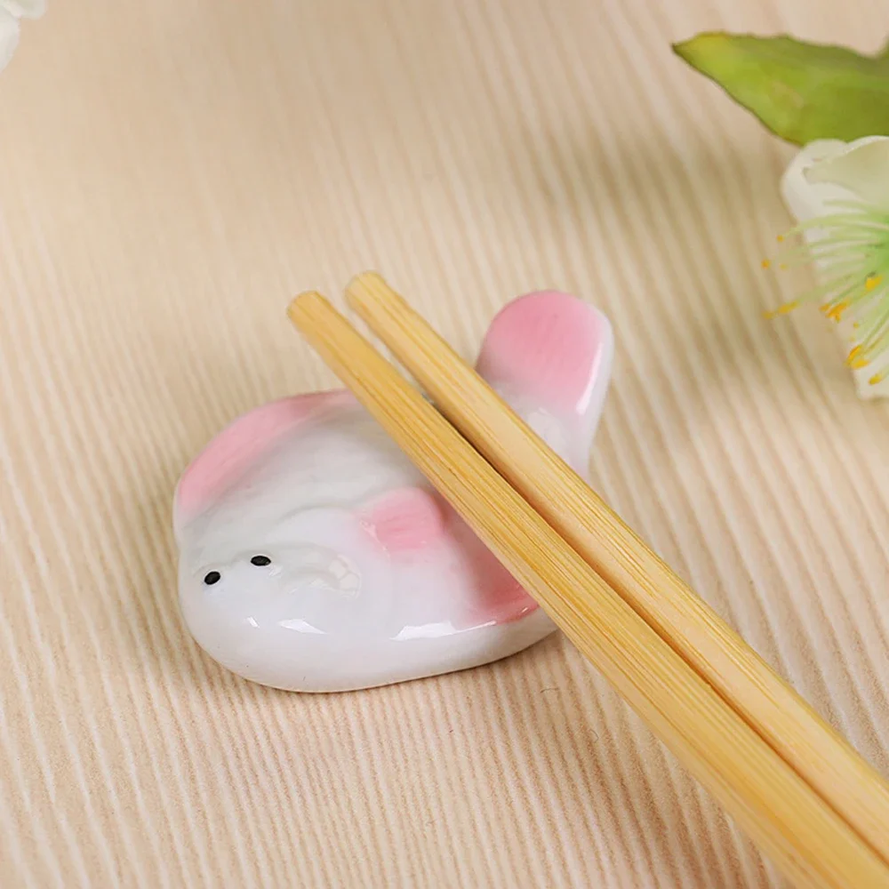 Fish-Shape Ceramic Chopsticks  - Chopstick Rest Ceramic ulasan dan harga