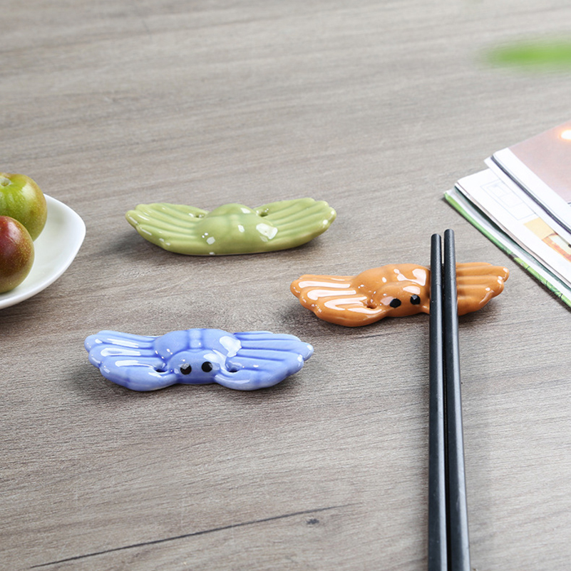 Japanese Ceramic Crab Stick Ra - Chopstick Rest Ceramic ulasan dan harga