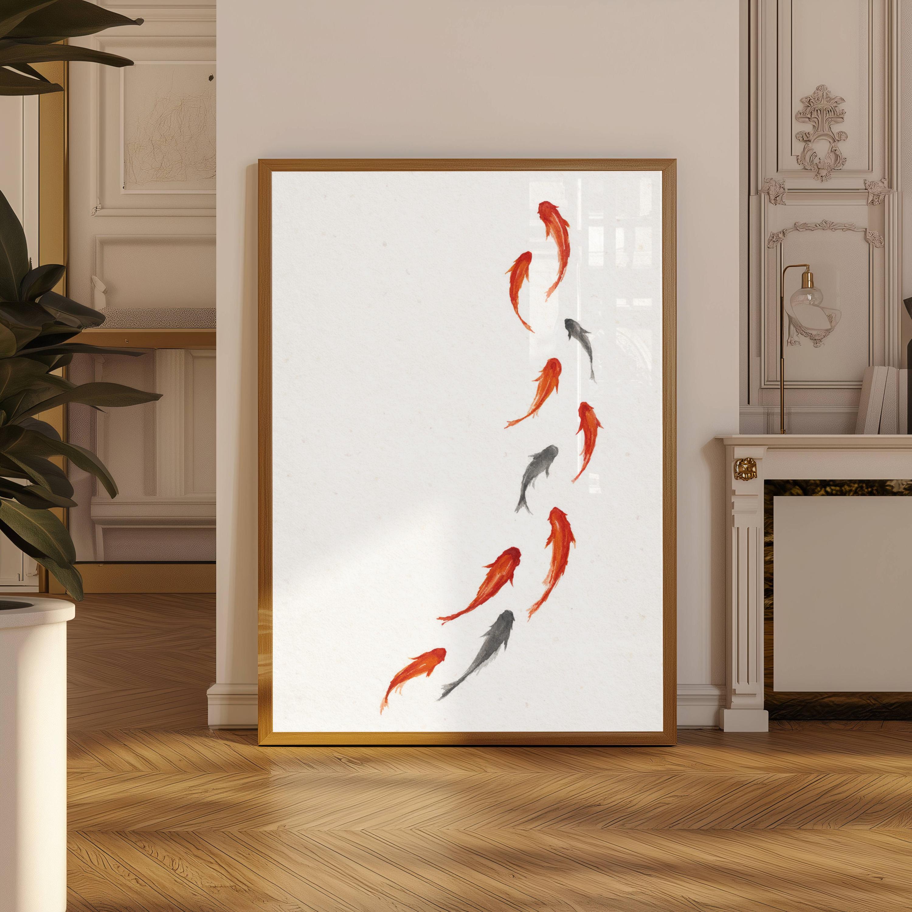 Japanese Ink Tree Poster Wabi  - Japanese Minimalist Lifestyle ulasan dan harga