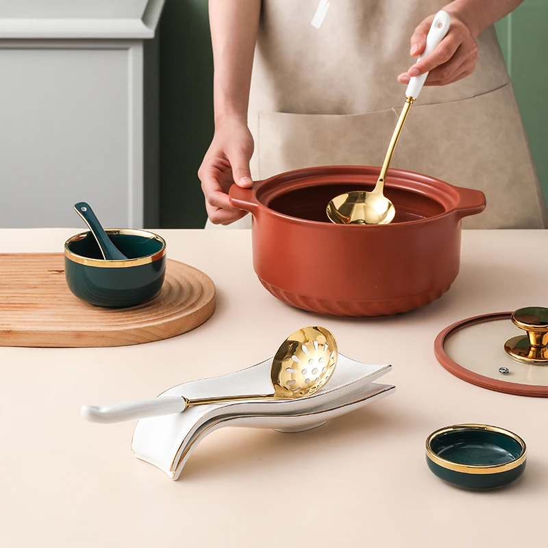 Tableware Light Luxury Ceramic - Chopstick Rest Ceramic ulasan dan harga