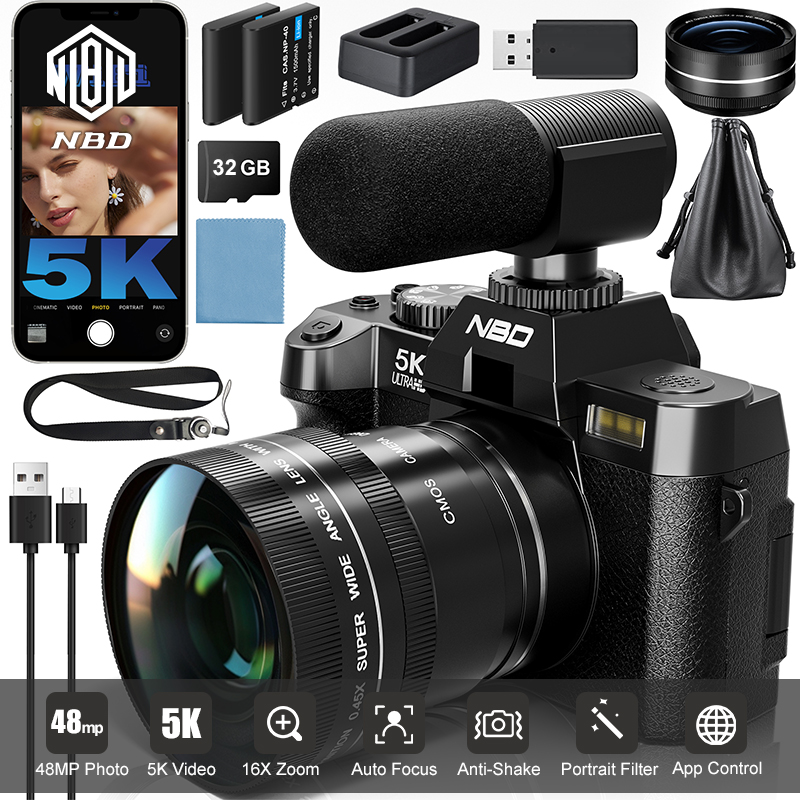 NBD 5K&48MP Digital Cameras Ph - Japanese Lifestyle Vlog ulasan dan harga