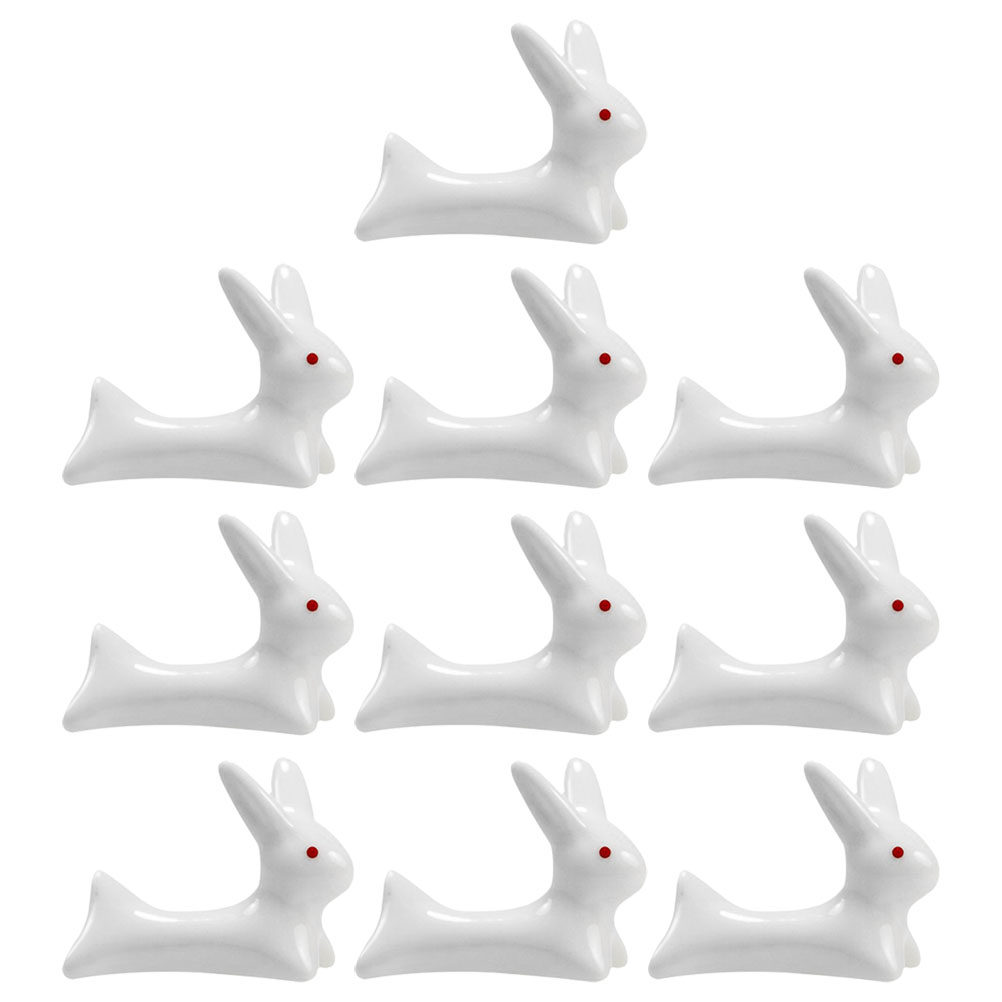 10Pcs Calligraphy Pen Holders  - Chopstick Rest Ceramic ulasan dan harga