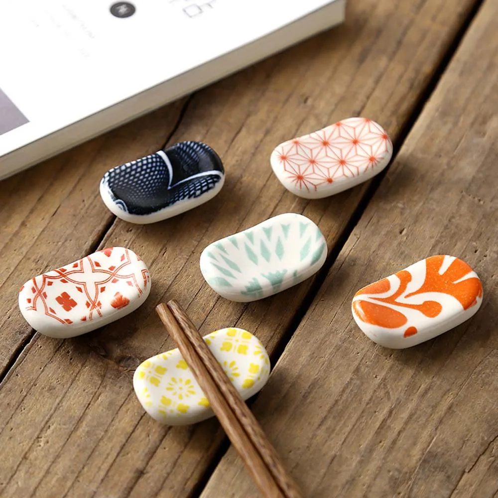 Japanese Style Chopsticks Spoo - Chopstick Rest Ceramic ulasan dan harga
