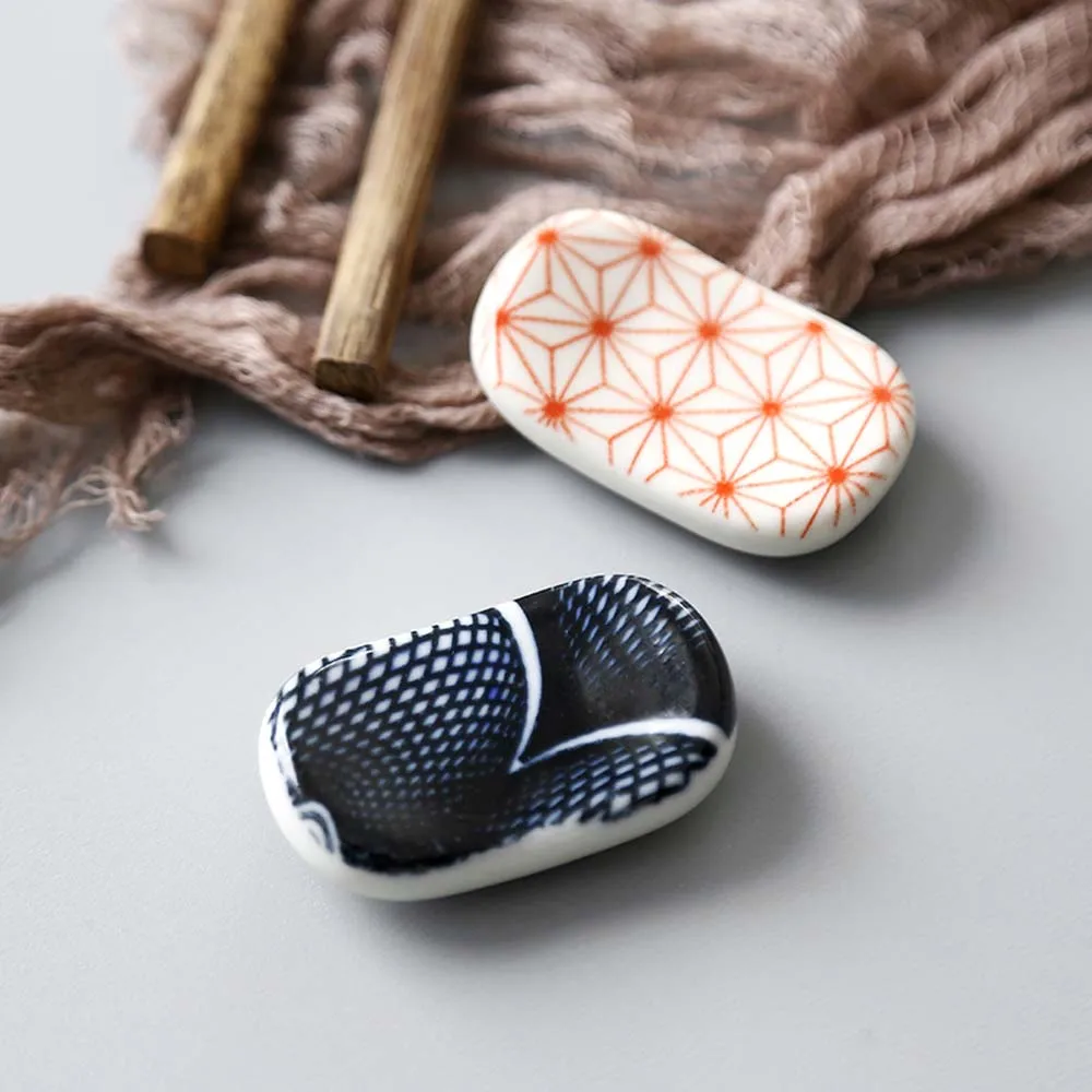 Japanese Style Chopsticks Spoo - Chopstick Rest Ceramic ulasan dan harga