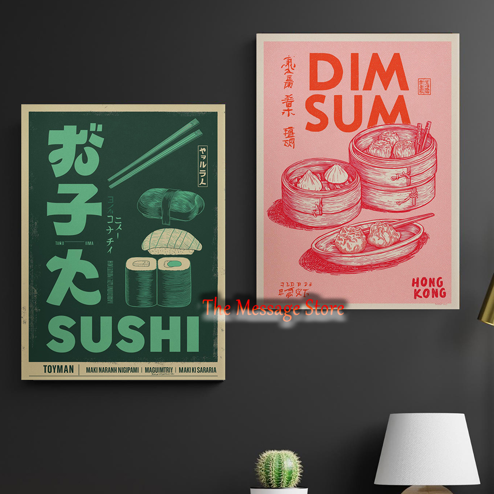 Dim Sum Hong Kong Sushi Retro  - Japanese Minimalist Lifestyle ulasan dan harga