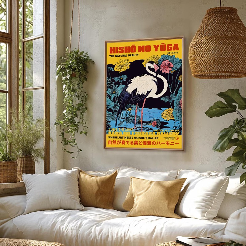 Japandi Wall Art Japanese Mini - Japanese Minimalist Lifestyle ulasan dan harga