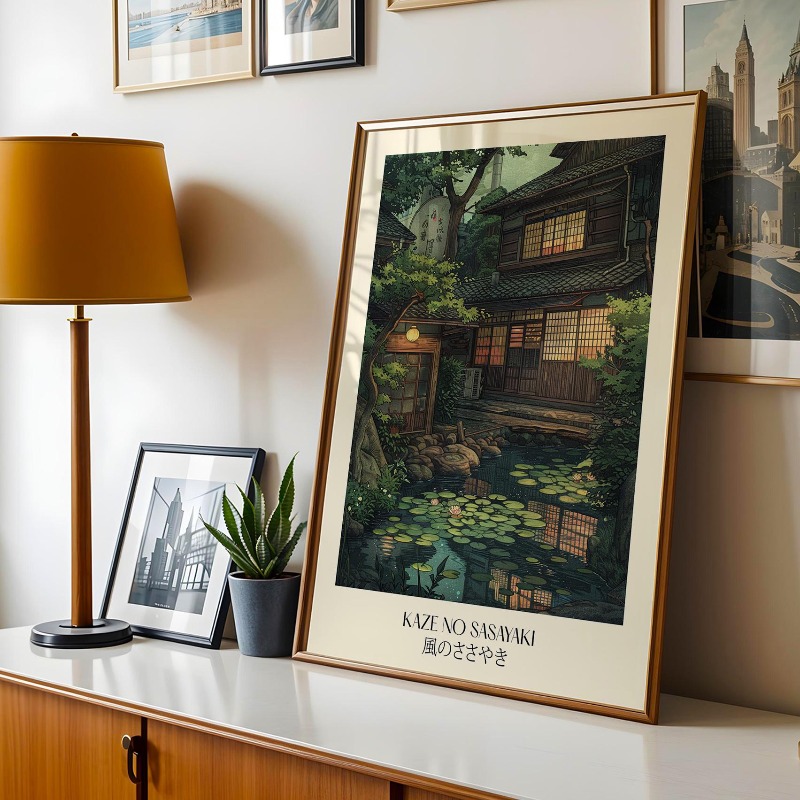 Japandi Wall Art Japanese Mini - Japanese Minimalist Lifestyle ulasan dan harga
